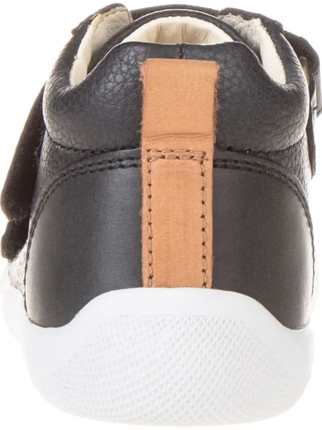 Leder-Sneakers "The Walk Strap Sporty" in Schwarz>Bundgaard Sale