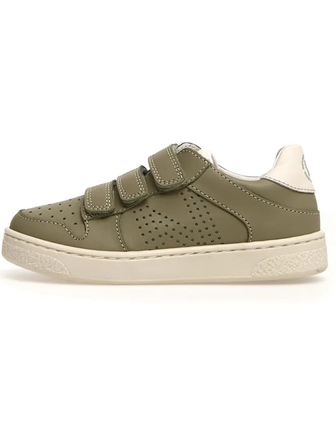 Leder-Sneakers "Theral" in Khaki>Naturino Sale
