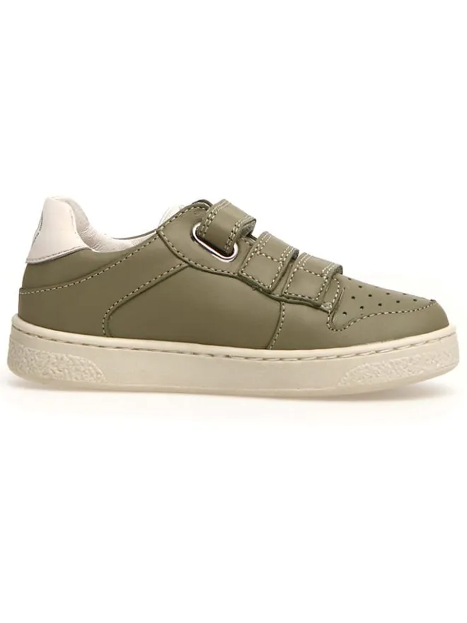 Leder-Sneakers "Theral" in Khaki>Naturino Sale