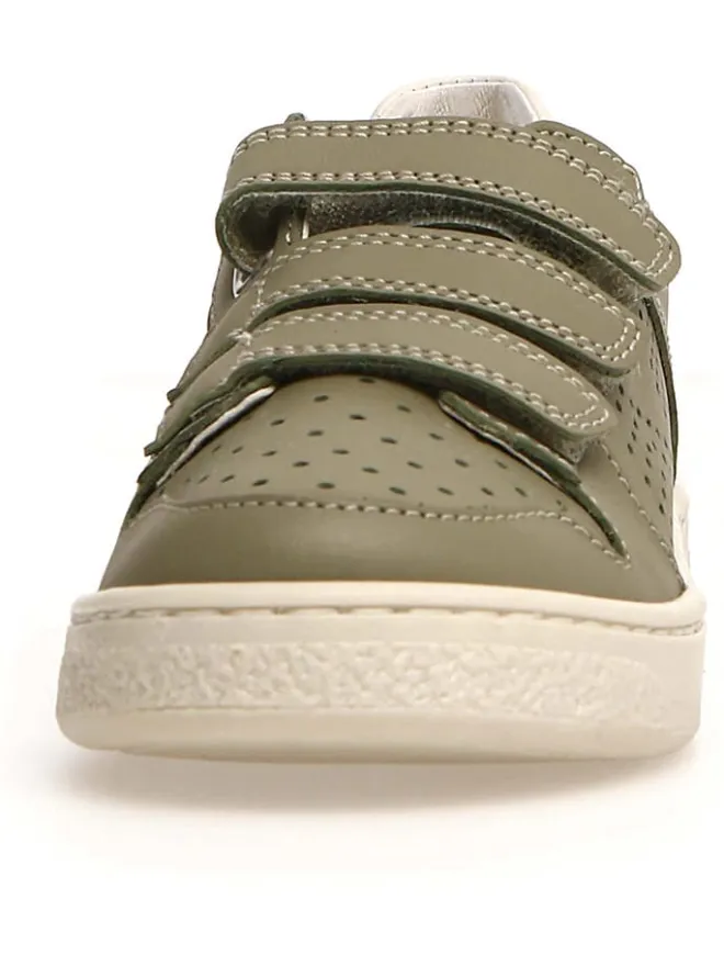 Leder-Sneakers "Theral" in Khaki>Naturino Sale