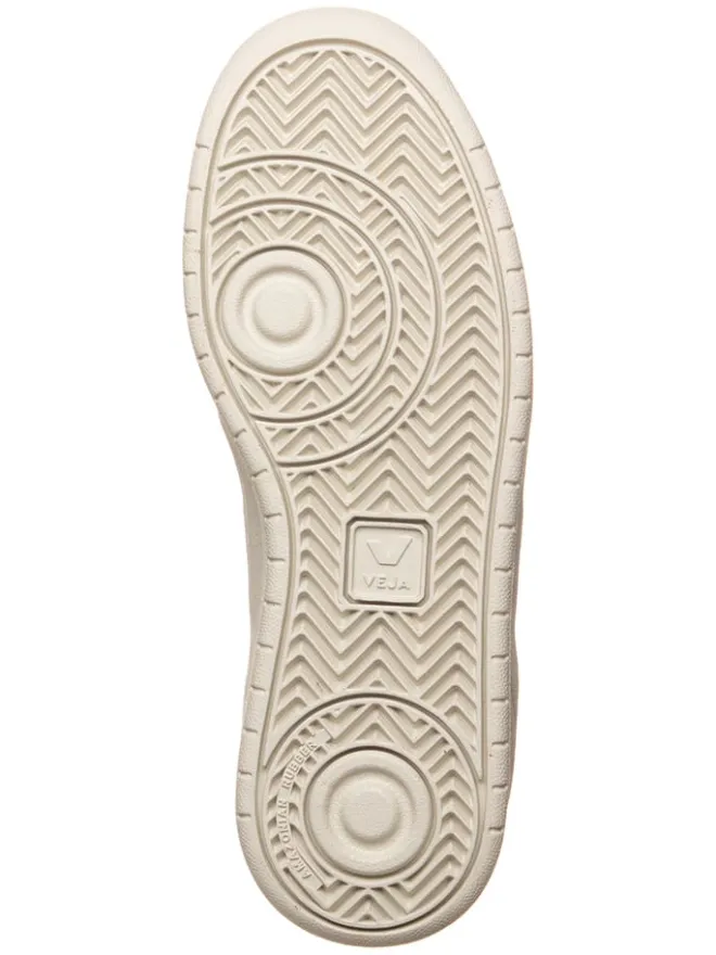 Leder-Sneakers "V 12" in Weiß/ Beige>Veja Outlet