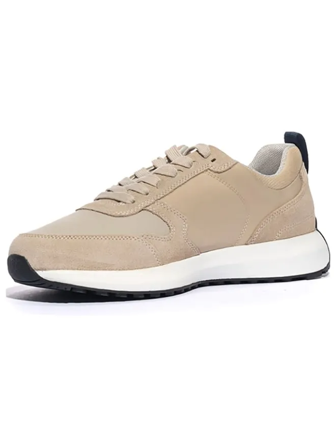 Leder-Sneakers "Volpiano" in Beige>Geox Sale