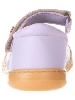 Leder-Spangenballerinas in Lila><noscript><img width=