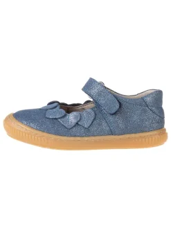 Leder-Spangenballerinas in Dunkelblau>kmins Sale