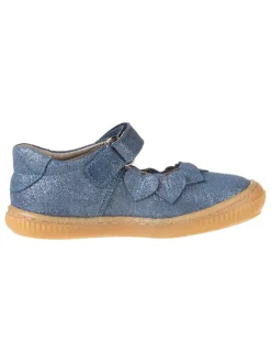 Leder-Spangenballerinas in Dunkelblau>kmins Sale