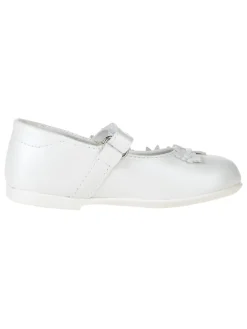 Primigi Halbschuhe|Ballerinas^Leder-Spangenballerinas in Weiß