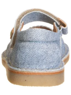 Leder-Spangenballerinas 
