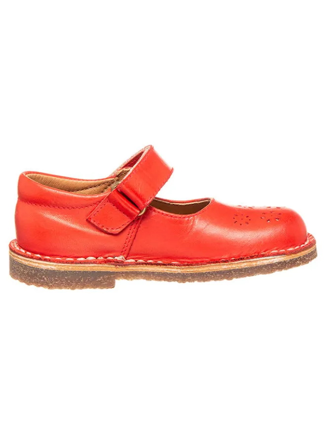 El Naturalista Ballerinas^Leder-Spangenballerinas "Nashville" in Rot
