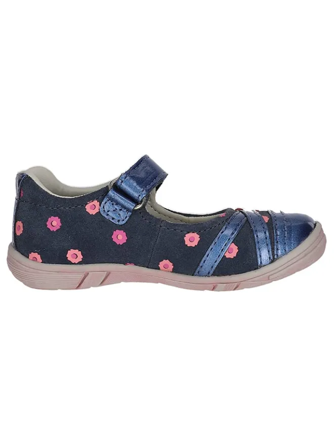 Leder-Spangenballerinas "Rilla" in Dunkelblau>Lurchi Clearance