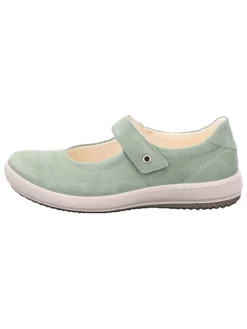 Leder-Spangenballerinas "Tanaro 5.0" in Grün>Legero New