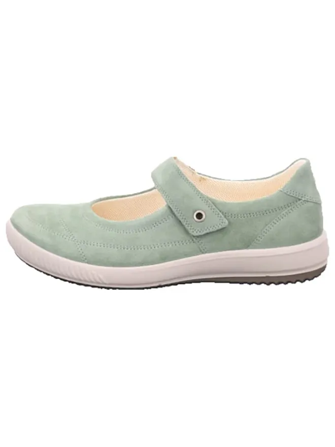 Leder-Spangenballerinas "Tanaro 5.0" in Grün>Legero New