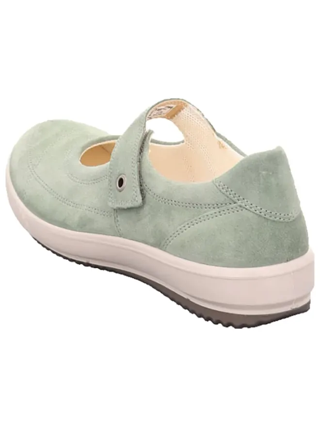 Leder-Spangenballerinas "Tanaro 5.0" in Grün>Legero New