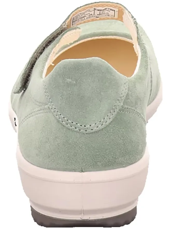 Leder-Spangenballerinas "Tanaro 5.0" in Grün>Legero New