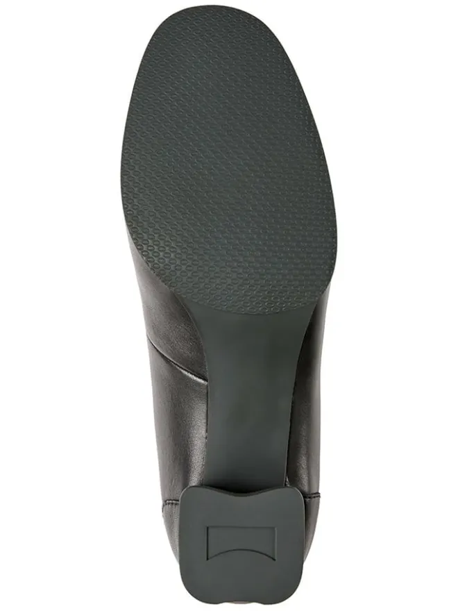 Leder-Spangenpumps in Schwarz>Camper Discount