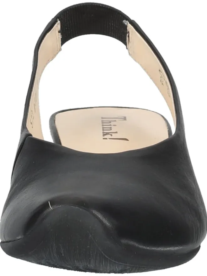 Leder-Spangenpumps in Schwarz>Think! Best