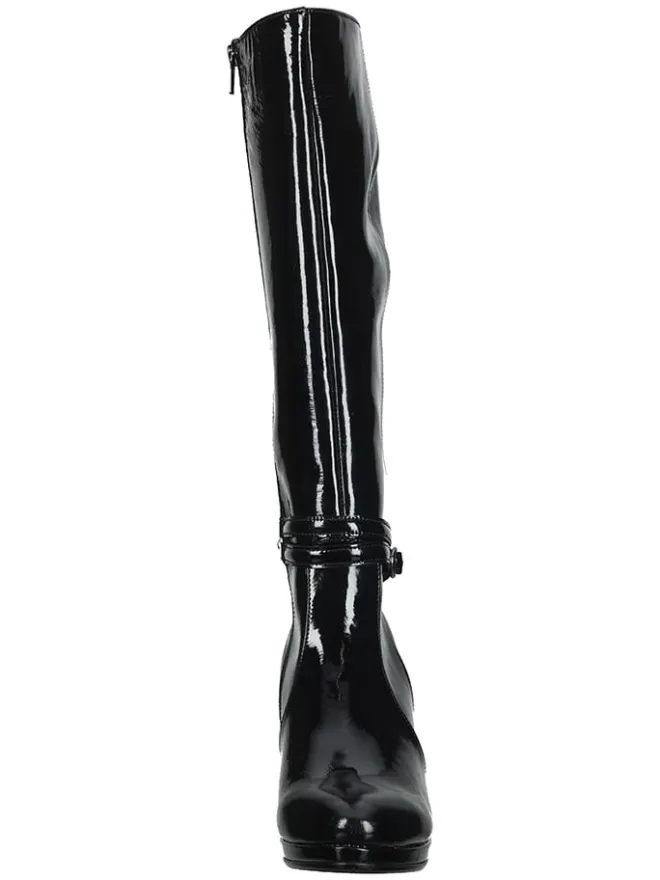 Gabor Stiefel & Boots^Leder-Stiefel in Schwarz
