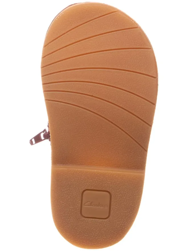 Leder-Stiefel "Comet Pop" in Bordeaux>Clarks Outlet