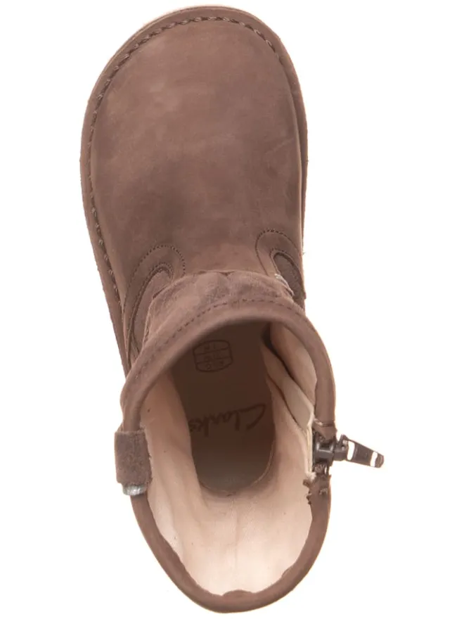 Leder-Stiefel "Comet Pop" in Braun>Clarks Outlet