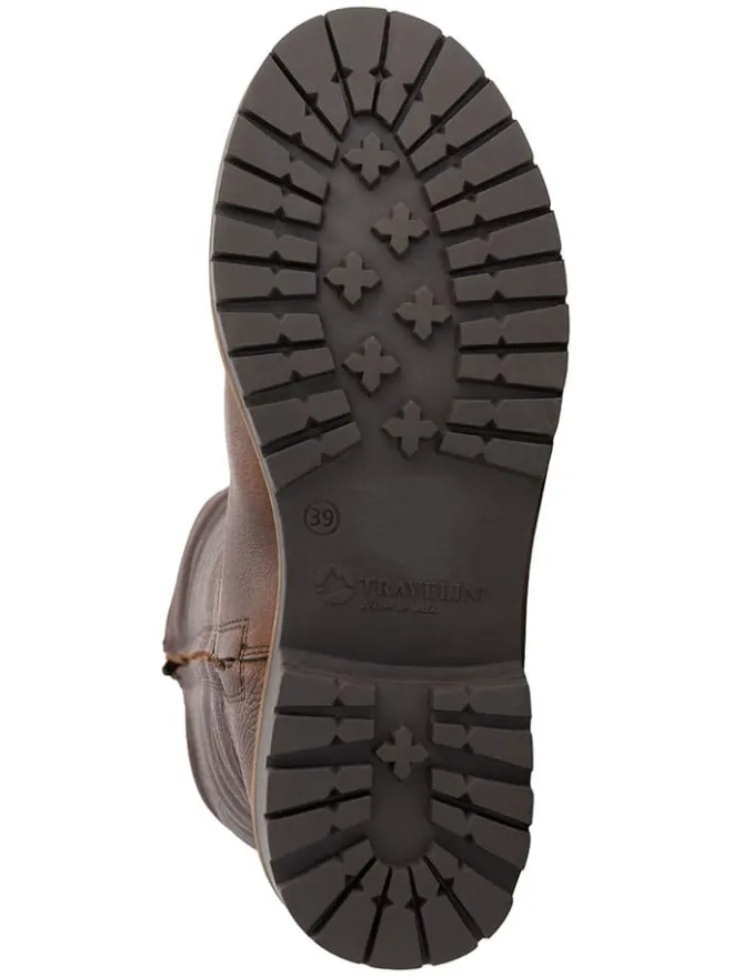 TRAVELIN' Stiefel & Boots^Leder-Stiefel "Dyreborg" in Braun