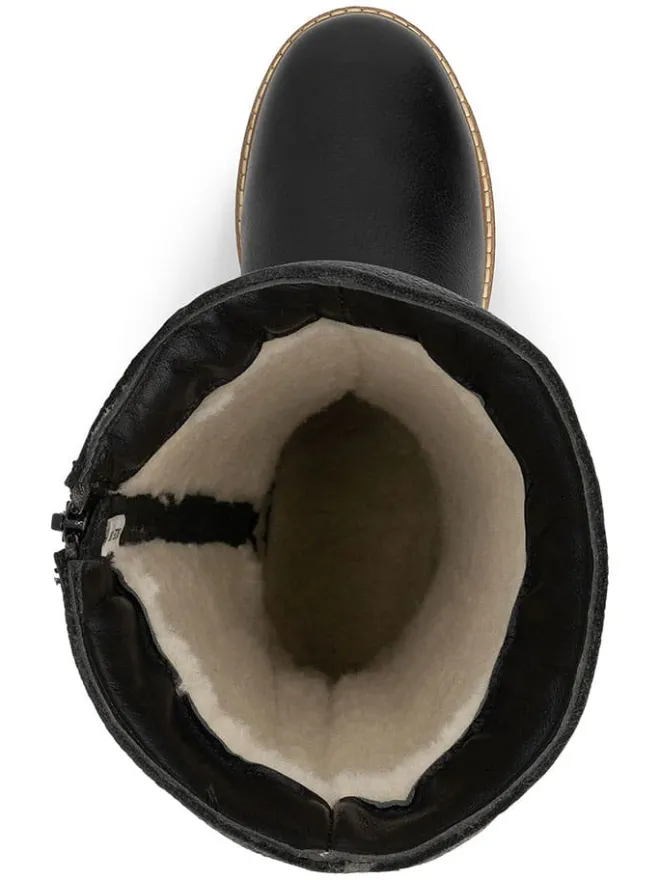 Leder-Stiefel "Forde" in Schwarz>TRAVELIN' Online
