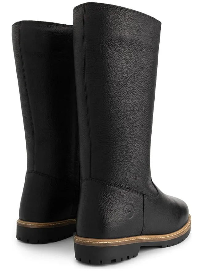 Leder-Stiefel "Forde" in Schwarz>TRAVELIN' Online