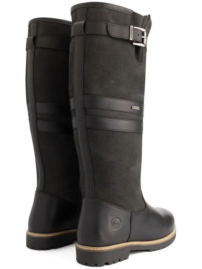 Leder-Stiefel "Frederikstad" in Schwarz>TRAVELIN' Sale