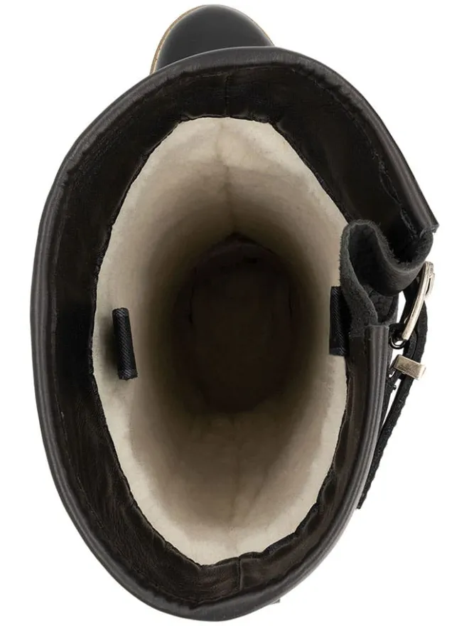 Leder-Stiefel "Frederikstad" in Schwarz>TRAVELIN' Sale