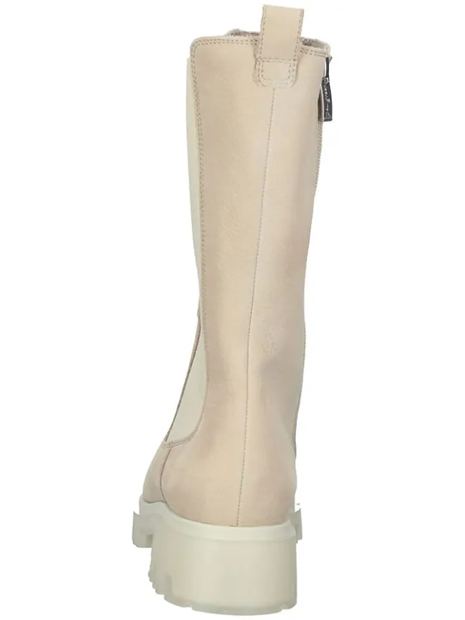 Leder-Stiefel in Beige>Paul Green Clearance