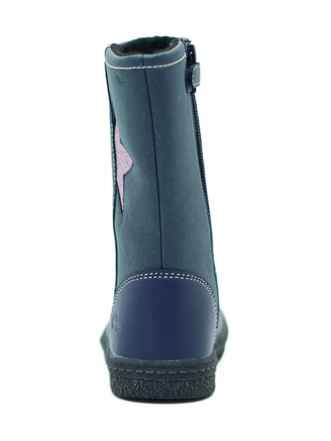 Leder-Stiefel in Blau>Ciao Best
