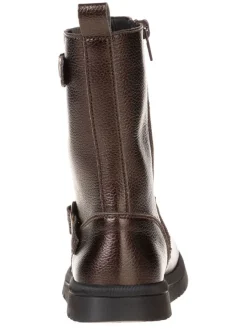 Leder-Stiefel in Braun><noscript><img width=