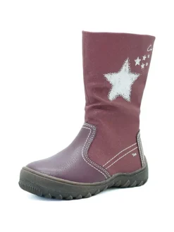 Ciao Stiefel & Boots·Stiefel^Leder-Stiefel in Dunkelrot