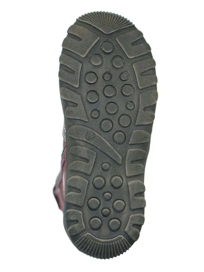 Ciao Stiefel & Boots·Stiefel^Leder-Stiefel in Dunkelrot