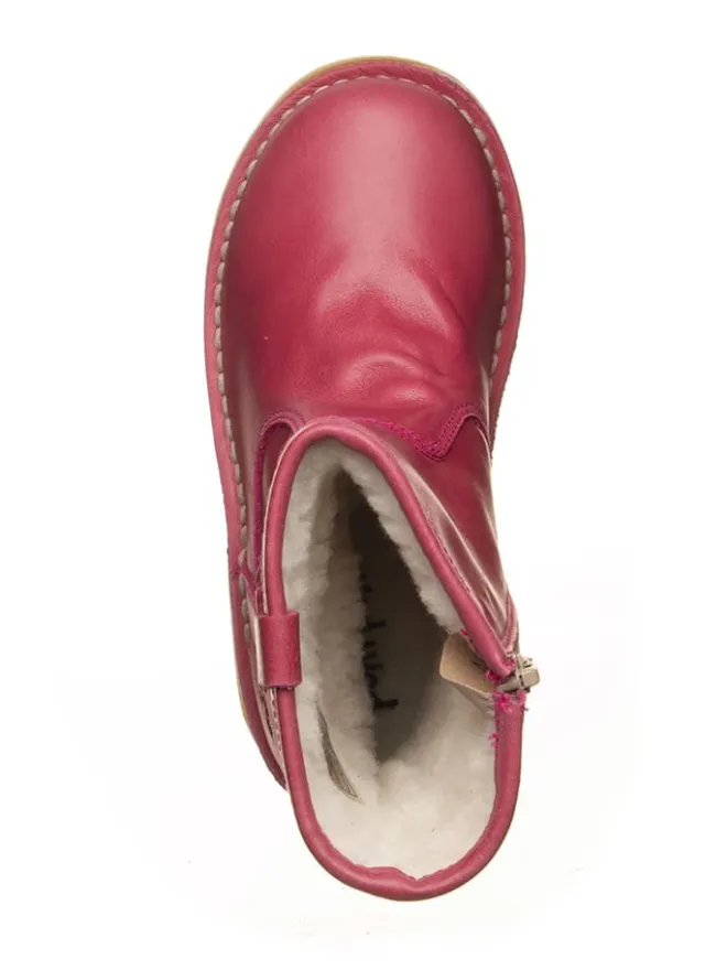 POM POM Stiefel & Boots·Stiefel^Leder-Stiefel in Pink