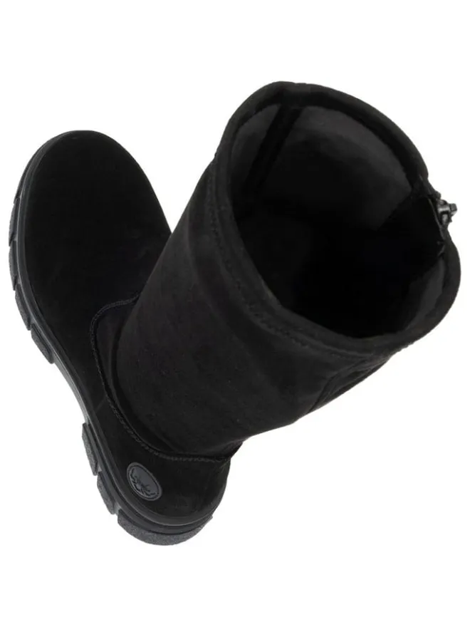 rieker Stiefel & Boots^Leder-Stiefel in Schwarz