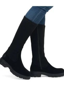 rieker Stiefel & Boots^Leder-Stiefel in Schwarz