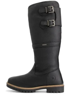 Leder-Stiefel "Kodiak" in Schwarz>TRAVELIN' Clearance