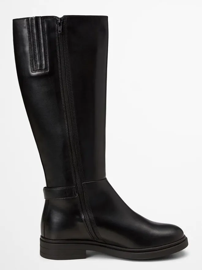 Leder-Stiefel "Paula" in Schwarz>Marc O'Polo Shoes New