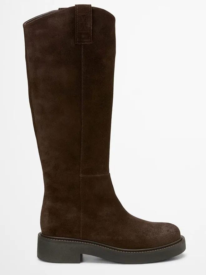 Marc O'Polo Shoes Stiefel & Boots^Leder-Stiefel "Perla" in Braun