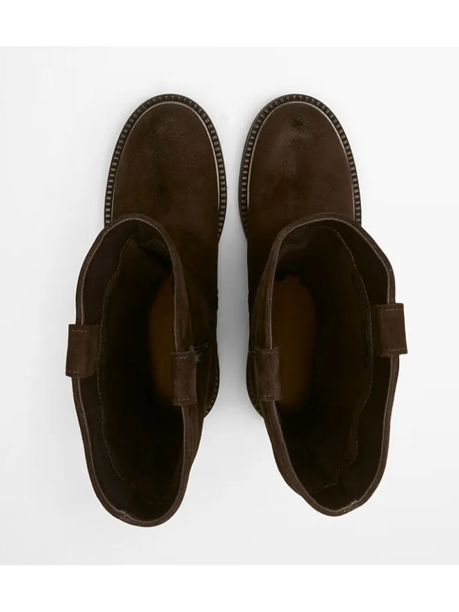 Marc O'Polo Shoes Stiefel & Boots^Leder-Stiefel "Perla" in Braun