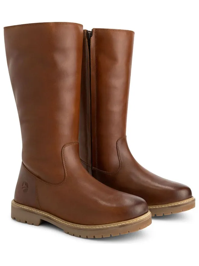 TRAVELIN' Stiefel & Boots^Leder-Stiefel "Vinstra" in Hellbraun
