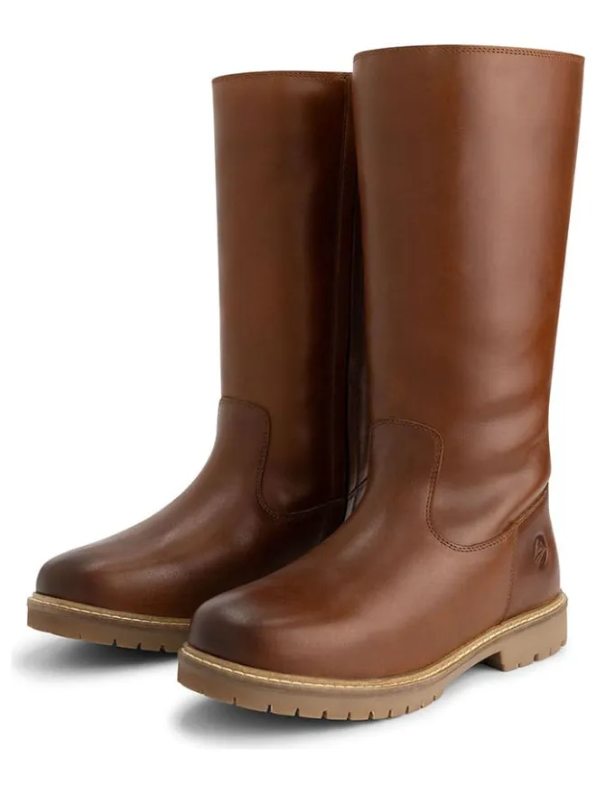 TRAVELIN' Stiefel & Boots^Leder-Stiefel "Vinstra" in Hellbraun