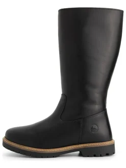 Leder-Stiefel "Vinstra" in Schwarz>TRAVELIN' Online