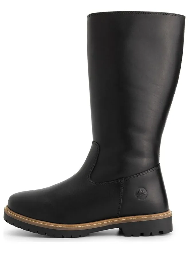 Leder-Stiefel "Vinstra" in Schwarz>TRAVELIN' Online