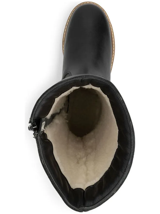 Leder-Stiefel "Vinstra" in Schwarz>TRAVELIN' Online