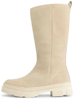 Leder-Stiefel "Whistler" in Beige>TRAVELIN'