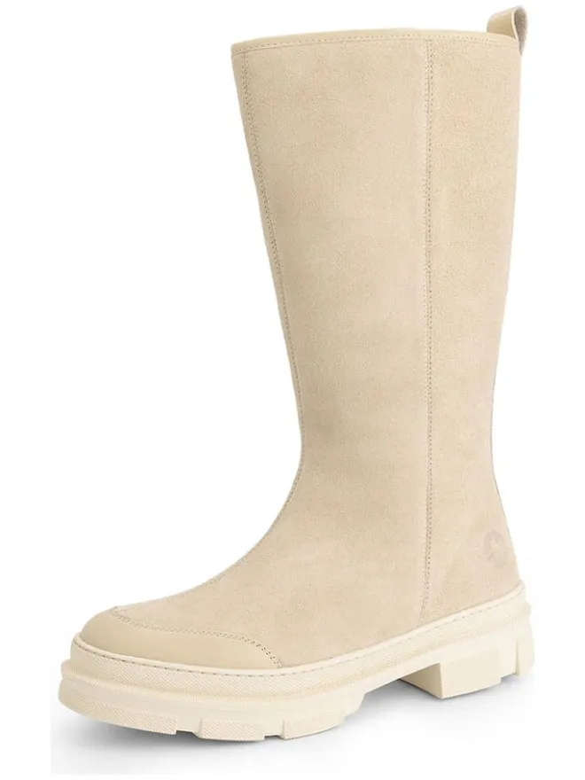 Leder-Stiefel "Whistler" in Beige>TRAVELIN'