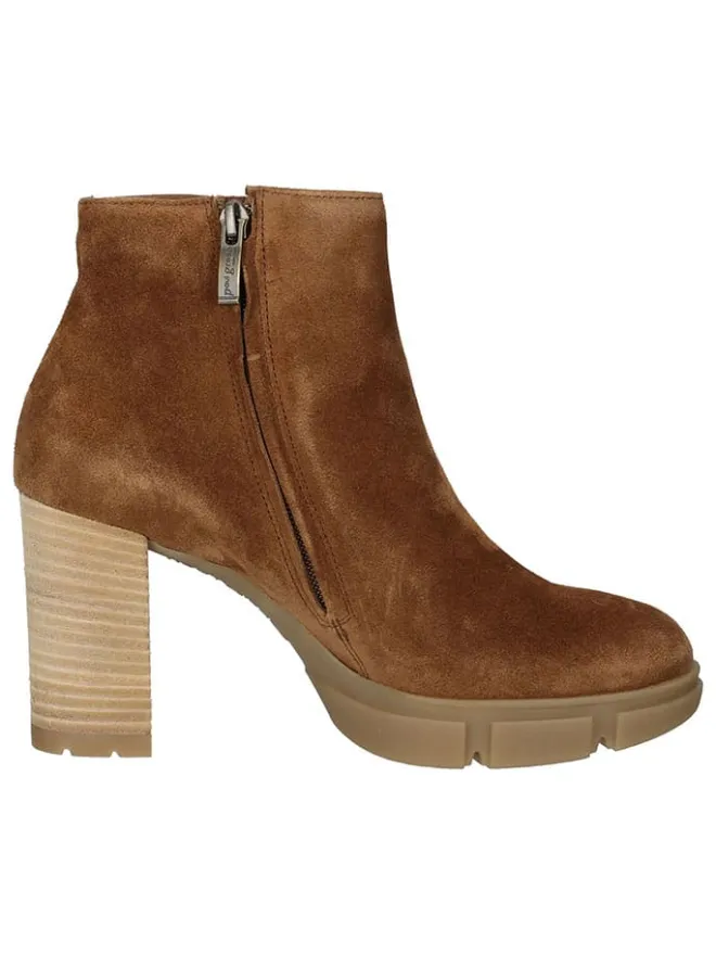 Paul Green Stiefeletten^Leder-Stiefeletten in Hellbraun