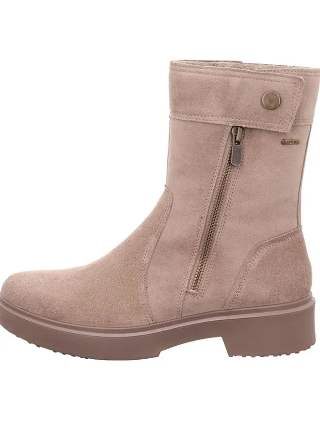 Leder-Stiefeletten "Angel-Giotto" in Beige>Legero Online