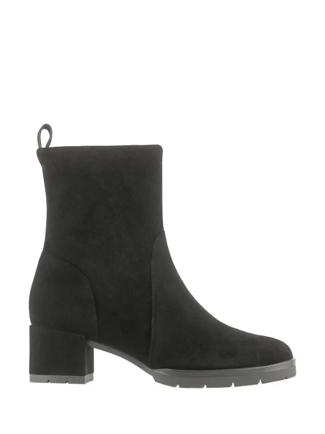 Högl Stiefeletten^Leder-Stiefeletten "Diana" in Schwarz