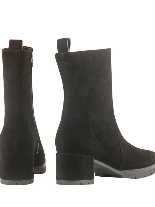 Högl Stiefeletten^Leder-Stiefeletten "Diana" in Schwarz